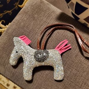Rodeo Leather Horse Bag Charm New